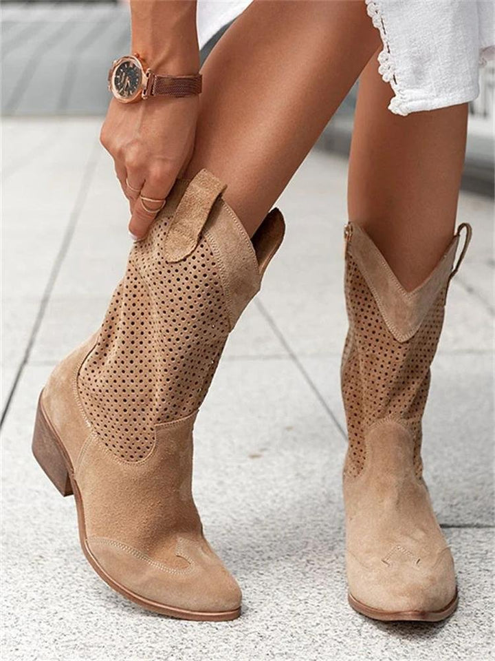 Femme portant Bottes Stella | Femme Bottes de Cowboy Respirantes