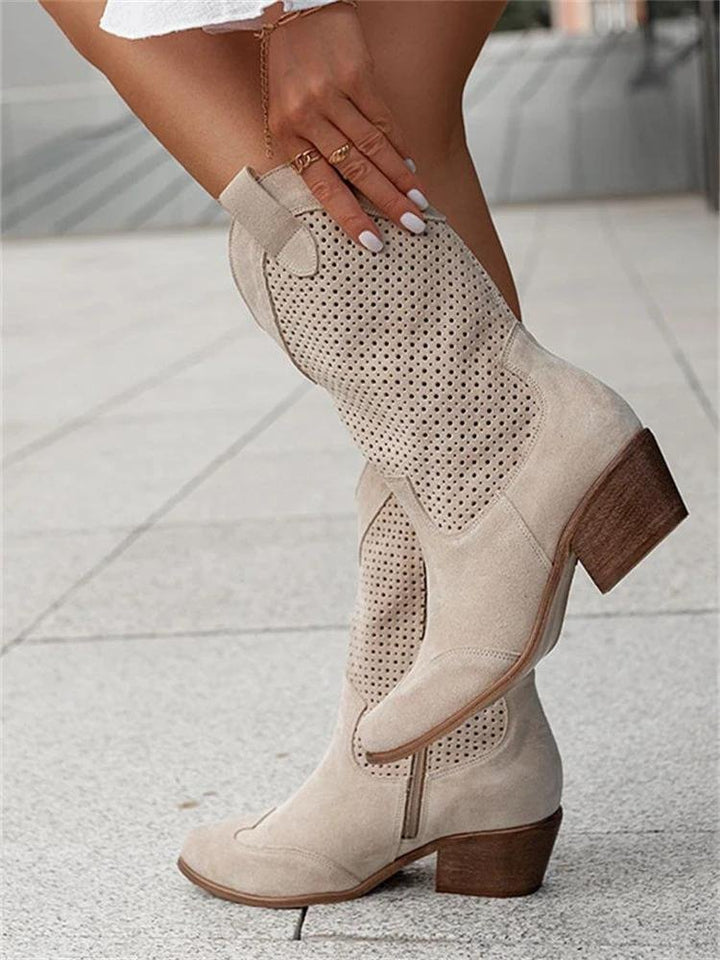 Femme portant Bottes Stella | Femme Bottes de Cowboy Respirantes