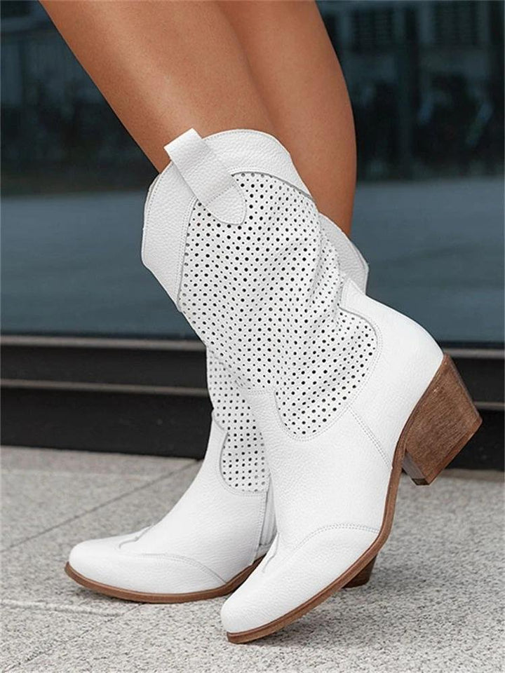 Femme portant Bottes Stella | Femme Bottes de Cowboy Respirantes