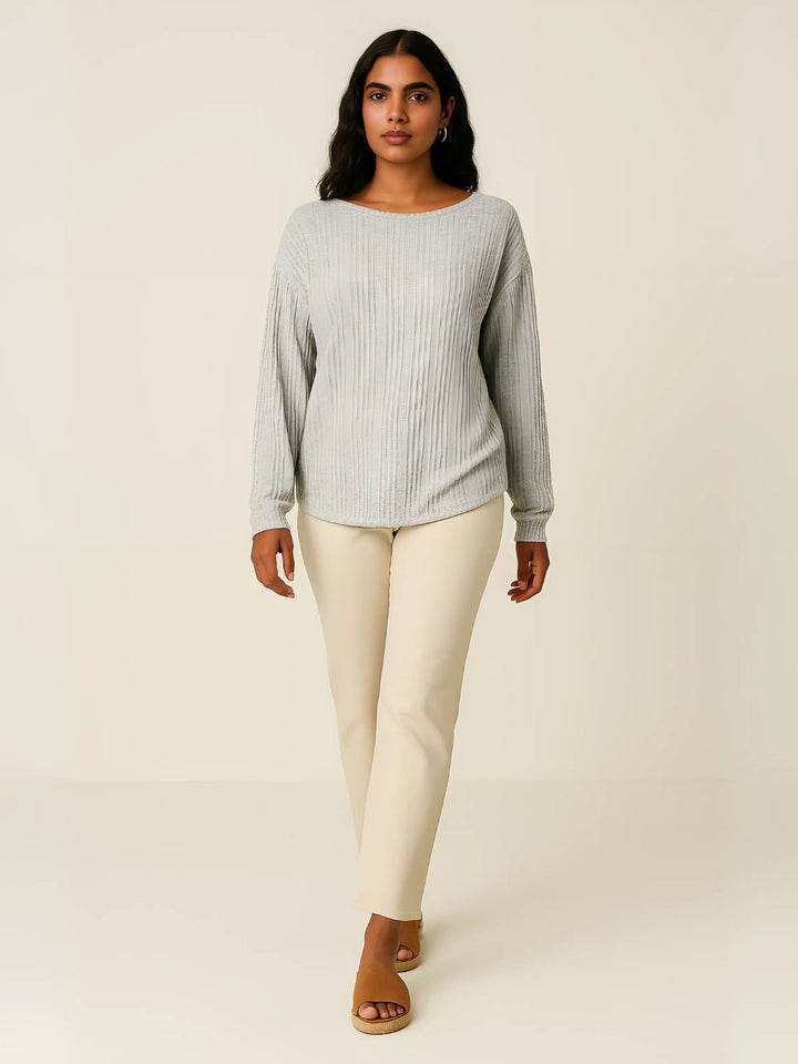 Femme portant Blouse Zafira | Blouse dos nu à coupe croisée